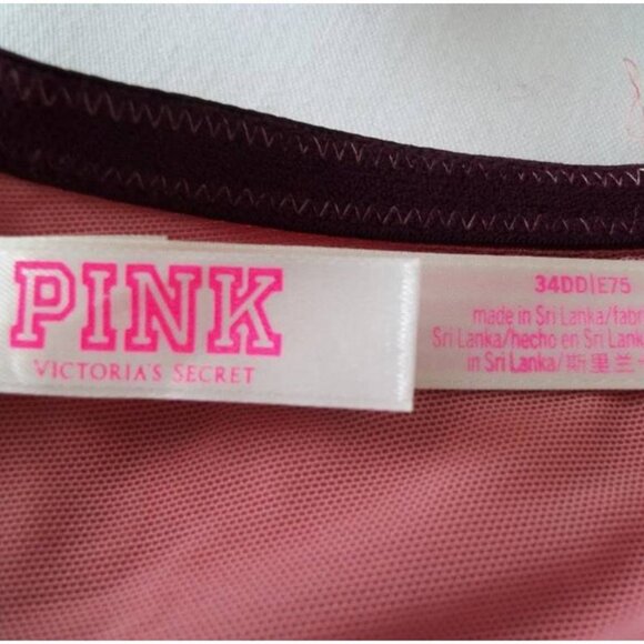 Victoria’s Secret® ‘PINK’ Date Racerback Push-Up Bra Size 34DD - Picture 3 of 14